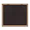 6 Pack: 8.5" x 11" / 11" x 14" Black Document Frame with Black Triple Mat by Studio Décor®